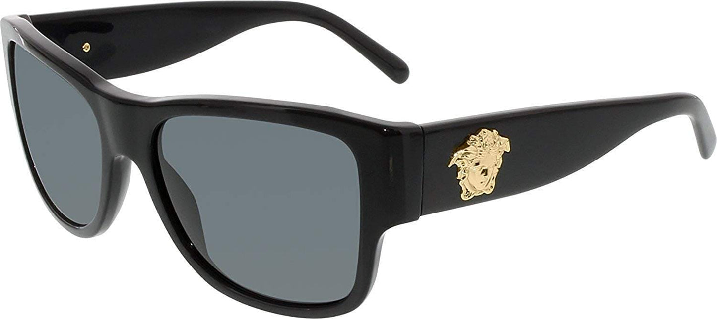 Versace Men's VE4275 Sunglasses, Black, 58/18/140