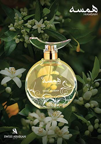 Swiss Arabian Hamsah - Luxury Products From Dubai - Long Lasting And Addictive Personal EDP Spray Fragrance - The Luxurious Scent Of Arabia - 2.7 Oz