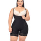 Forma Tu Cuerpo, Faja Colombiana, FTC Short Bodysuit, half back coverage shapewear, side zipper Girdle & Butt Lifer, 4XS