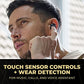 Technics Premium Hi-Fi True Wireless Bluetooth Earbuds with Advanced Noise Cancelling, 3 Device Multipoint Connectivity, Wireless Charging, Hi-Res Audio + Enhanced Calling - EAH-AZ80-K (Black)