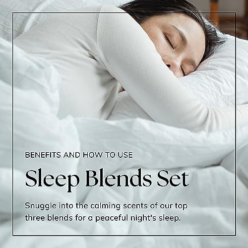 Nikura | Sleep Essential Oil Blends Set 3 x 10ml - Cosy Night in, Relax & Unwind & Sweet Dreams | Strong Fragrance for Soap and Candle Making, Diffusers for Home, Vegan, 100% Pure and Natural