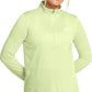 Under Armour - Womens Tech 1/2 Zip- Twist T Shirt, Color Retro Green (383), Size: Medium