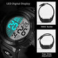 L LAVAREDO Mens Digital Watch Sports Military Watches Waterproof Outdoor Chronograph Wrist Watches for Men with LED Back Ligh/Alarm/Date