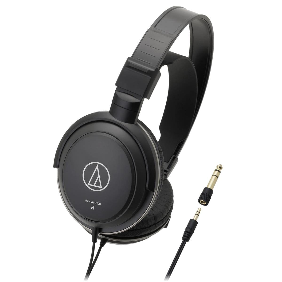 Audio-Technica ATH-AVC200 SonicPro Over-Ear Closed-Back Dynamic Headphones - 1/8", Black