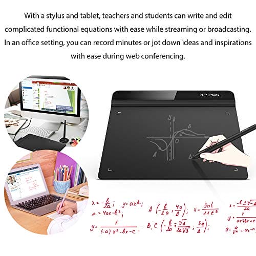 XP-PEN Star G640 Drawing Tablet 6x4 inch Digital Art Tablet with 8192 Graphics Battery-free stylus for Graphics Design, Business Signature, OSU!