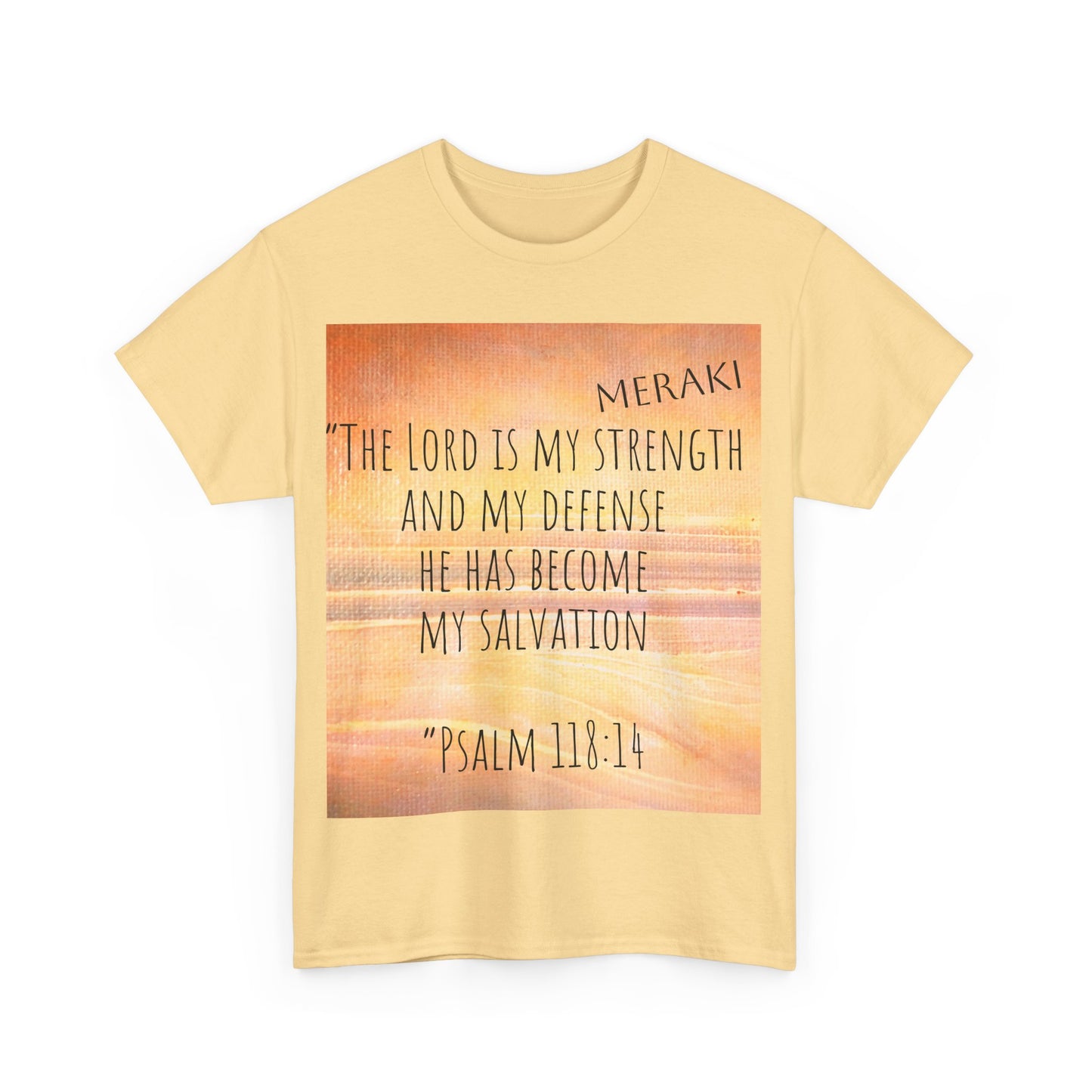 Meraki Summer sea painting print Unisex Heavy Cotton Tee