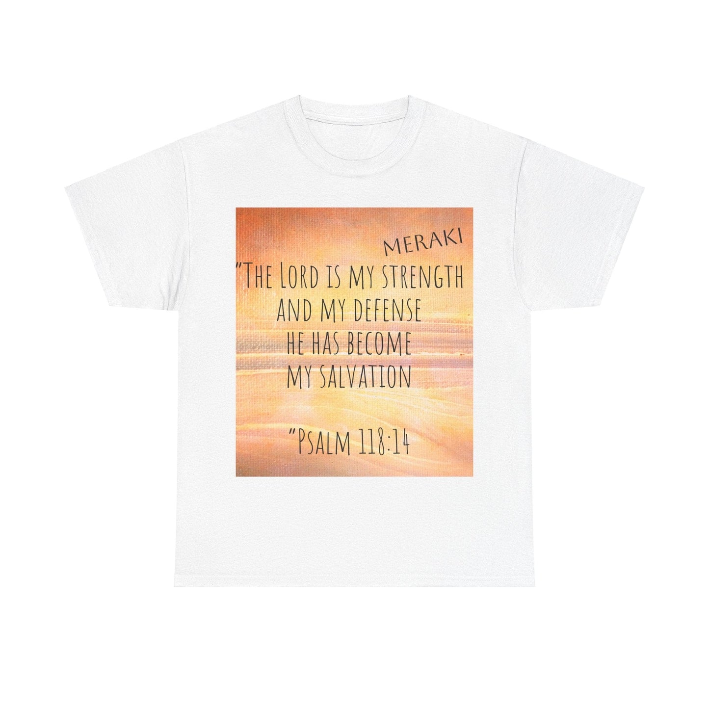 Meraki Summer sea painting print Unisex Heavy Cotton Tee