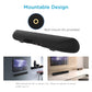 Roxel Soundbar - All-in-one Sound Bar with BT, Optical, USB, RCA & AUX Playback - Speaker with 120 Watt Power & Bass - Remote Control - Wall Mount Kit Included - Black - RSB380