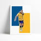 Mansfield Town Print | Poster | Football Gift - Lee Gregory (A4 Glossy Print)