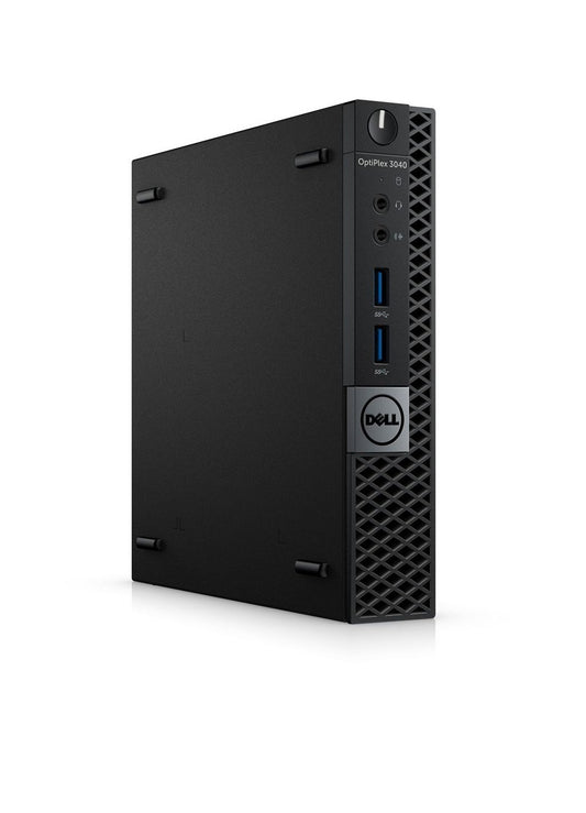 Dell Optiplex 3040M 3040 Tiny Micro PC Desktop Computer i5 6500T 16GB 240GB SSD WiFi Win 10 Pro D10U D10U001 (Renewed)