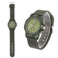 Electronic Digital Wristwatch Military Watch Males Army Durable Nylon Band Sport Wrist Watches(Army Green)