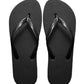 SUGAR ISLAND® UNISEX LADIES GIRLS MENS SUMMER BEACH FLIP FLOP POOL SHOES-BLK-5/6