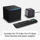 Amazon Fire TV Cube (Newest gen) | Hands-free streaming media player with Alexa, Wi-Fi 6E, 4K Ultra HD