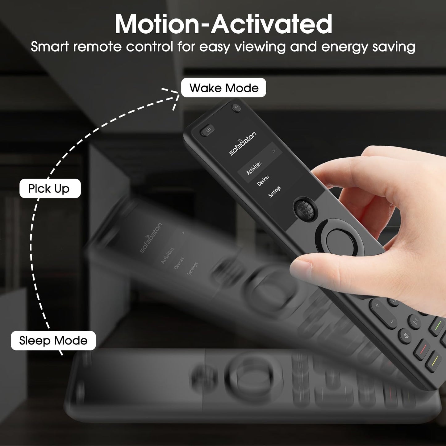 SofaBaton Update X1S Universal Remote Control with Hub and App, All-in-One Smart Universal Remote Control with Customize Activities, Works with Bluetooth/WiFi Devices/Alexa/Google Assistant