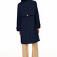 Orolay Women's Trench Coat Single-Breasted Mid Long Classic Lapel Windproof Slim Outerwear Coats Navy M