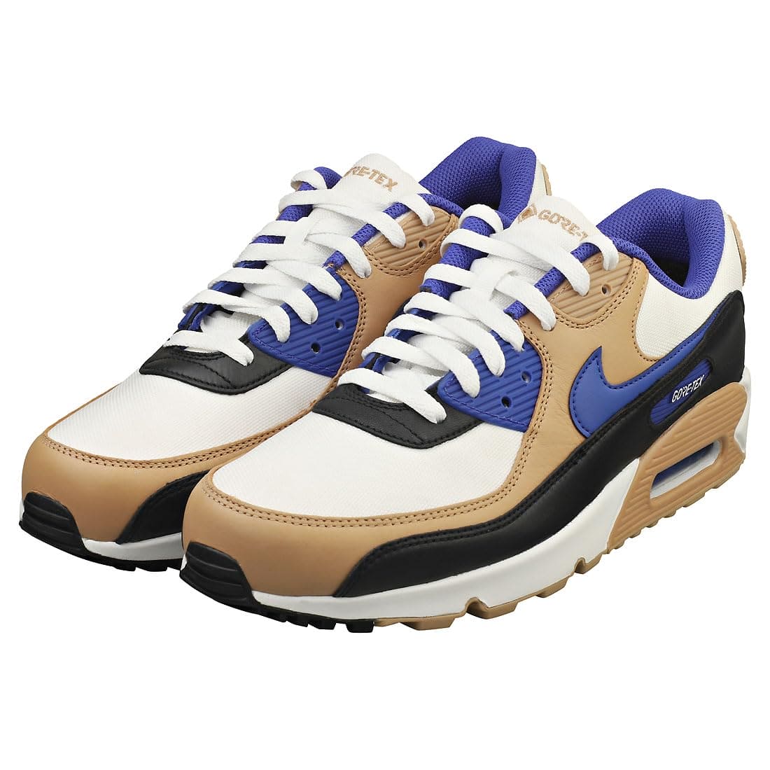 NIKE AIR MAX 90 Gore-TEX Mens Fashion Trainers in White Multicolour - 10.5 UK