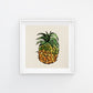 Nacnic Pack of Tropical Fruit Posters. Lively Square Wall Deco Pictures of Summer Motifs and Fruit for a colourful touch in your home, office, shops... Size 20x20 cm, FRAMELESS.