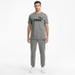 PUMA Mens Ess Logo Tee T-shirt, Medium Gray Heather, L EU