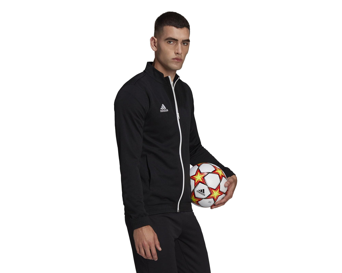 adidas Men's Ent22 Tk Jkt Track top, black, L UK