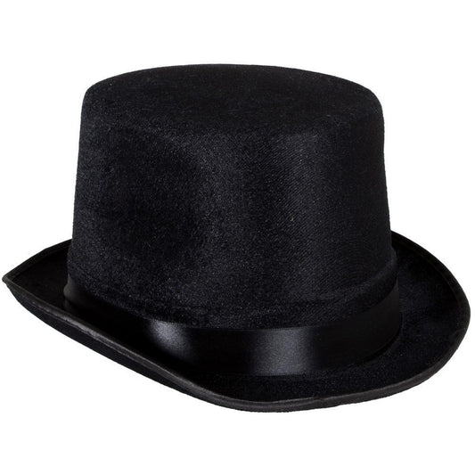 Henbrandt Top Hat Black Velour (Adult)