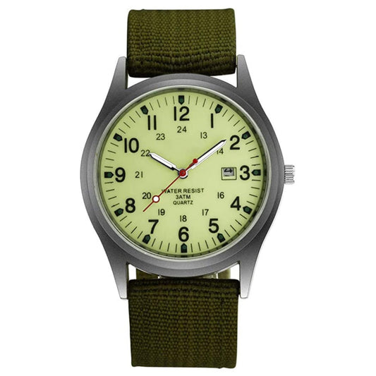 Obelunrp Mens Watches Sale Clearance Prime, Fashion Men's Watches Luminous in The Dark Watch Army Casual Dial Calendar Sport Quartz Watch