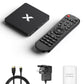 Android Box 4GB RAM 32GB ROM,Android TV Boxes Buitin Quad Core Cortex-A53 CPU 4K UHD,TV Box Android with Dual WIFI Bluetooth 5.0 DLNA Smart TV Box with 10/100M LAN USB 2.0