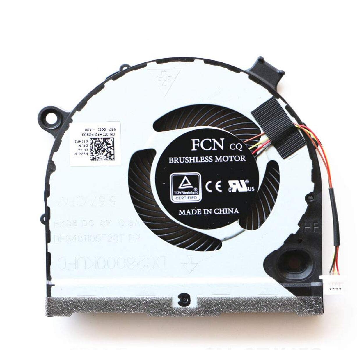 Fleshy Leaf CPU+GPU Cooling Fan Replacement for Dell G3-3579 G3-3779 G5-5587 Gaming Laptop 0GWMFV 0TJHF2