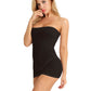 ranrann Women's See Through One Piece Bodycon Mini Tube Dress Nightclub Teddy Lingerie Dresses Black Seamless One_Size