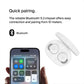 Belkin SoundForm Bolt True Wireless Earbuds, Wireless earphones with up to 28H of battery life and Mono Mode, IPX4 sweat and water resistance, Bluetooth headphones with mic for iPhone, Galaxy and more