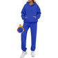 HOOUDO Tracksuit Full Sets for Women UK 2 Piece Co Ord Sets Outfits Hoodie and Sweatpants Jogger Set Ladies Gym Activewear Y2k Lounge Wear