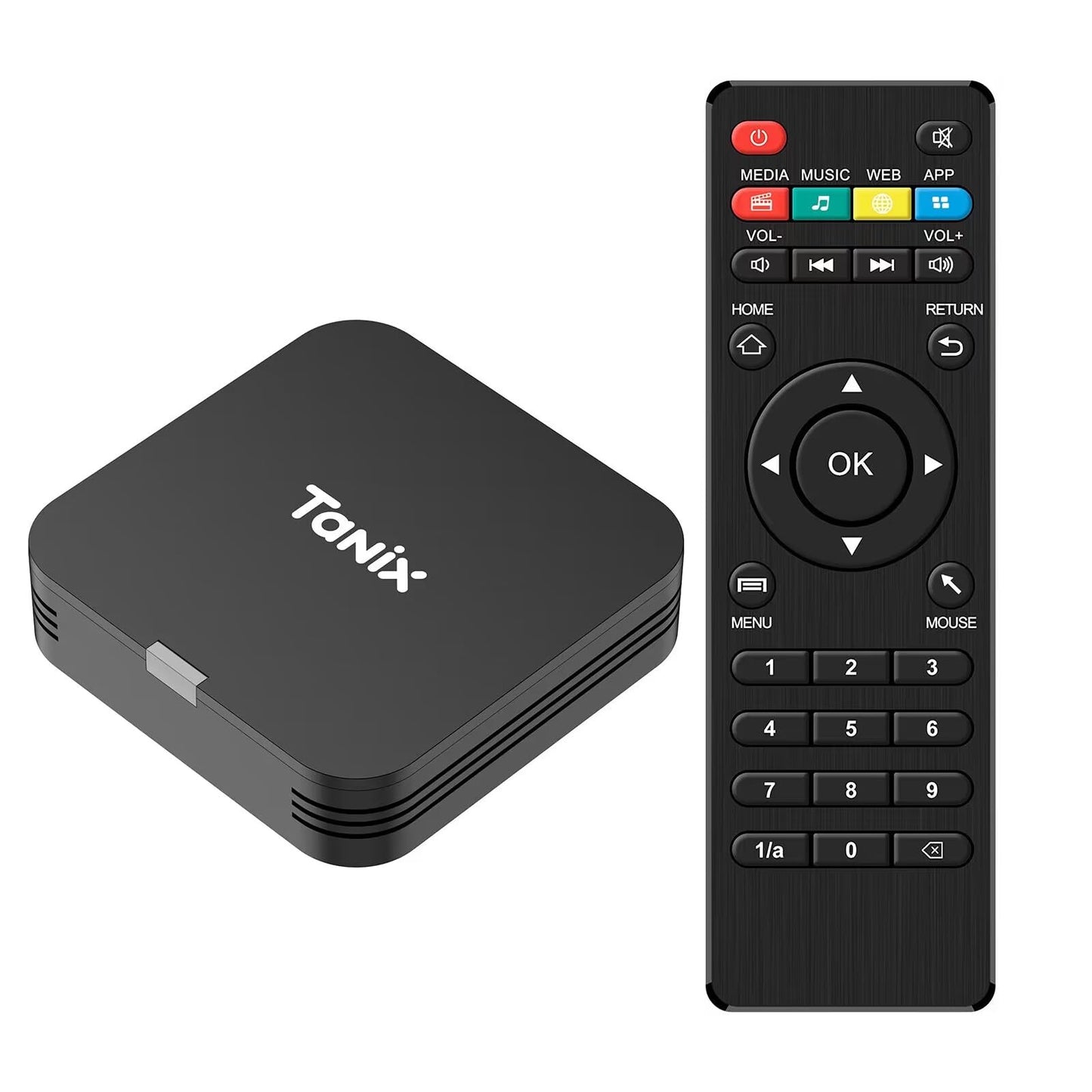 Android 10.0 TV Box, Android Box 2GB RAM 16GB ROM, Allwinner H313 Quad-Core ARM Cortex A53 Smart 4k TV Box, USB Drive and USB Hard Drive Support, WiFi Support.