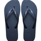 SUGAR ISLAND® UNISEX LADIES GIRLS MENS SUMMER BEACH FLIP FLOP POOL SHOES-NAVY-5/6