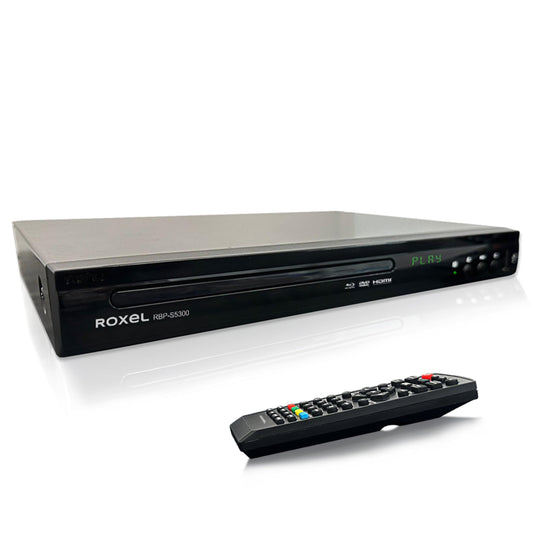 Roxel RBP-S5300 Blu-ray Player | MTK Mainboard | SONYLens | Digital LED Display | Dolby DTS Surround Sound | USB, HDMI, RCA, Coaxial Port, Region B