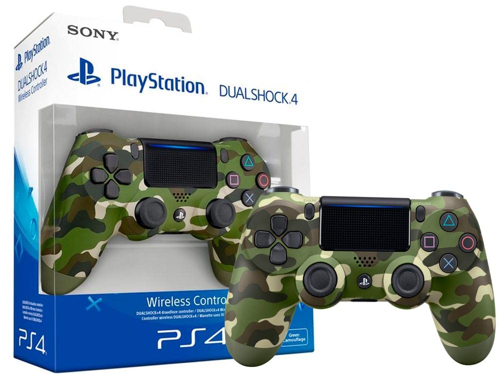 DualShock 4 Wireless Controller for PlayStation 4 - Green Camouflage