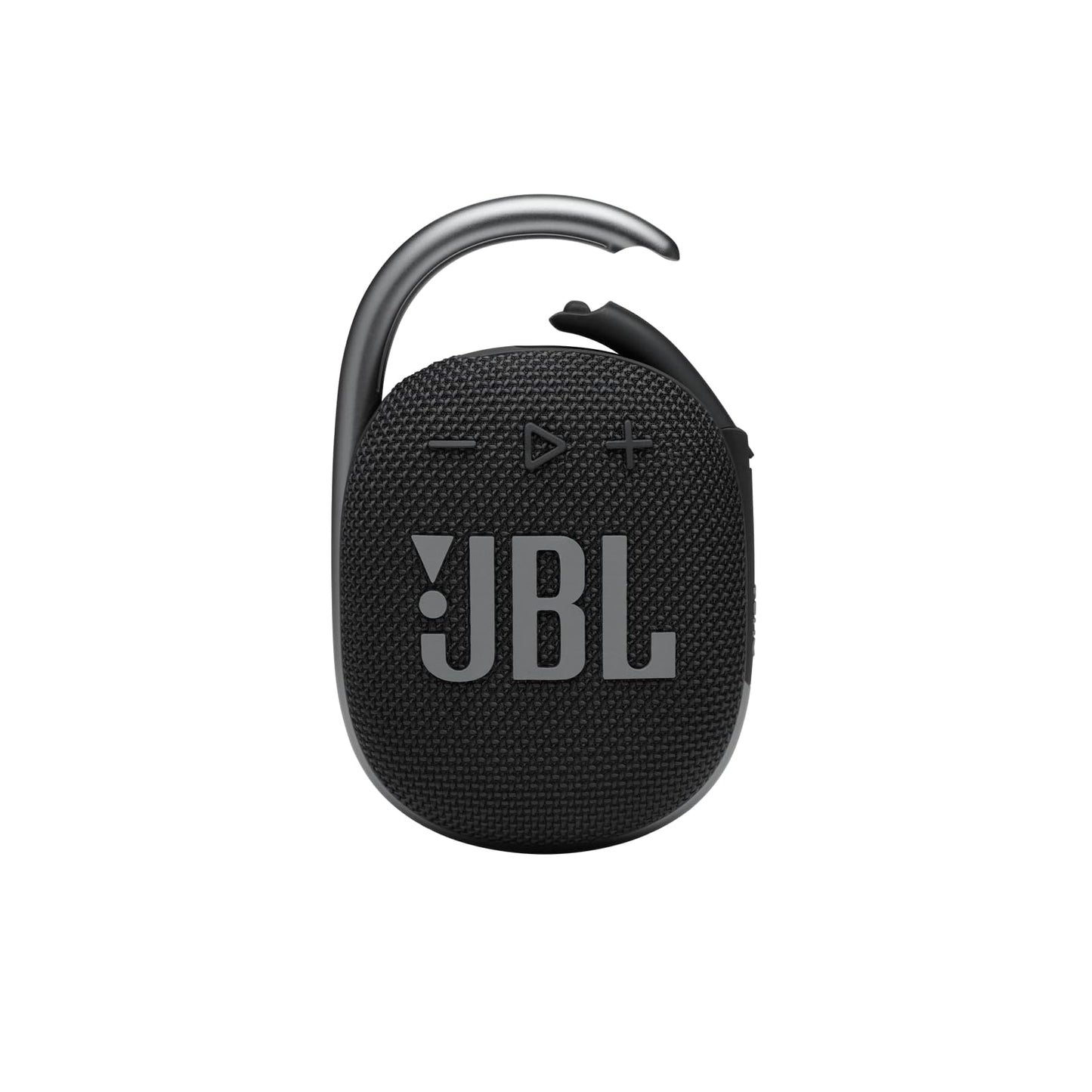 JBL Clip 4: Portable Speaker with Bluetooth, Built-in Battery, Waterproof and Dustproof Feature - Black (JBLCLIP4BLKAM)