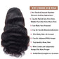 Lace Front Wigs Human Hair Body Wave 4x4 Lace Closure Wigs for Black Women Pre Plucked 150% Density Brazilian Lace Front Closure Wigs Human Hair Natural Black for Black Women 16 Inch