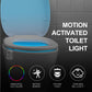 ZSZT Toilet Bowl Night Lights Motion Activated, Smart Inside Toilet Bowl Light LED 8 Colors, Light Detection Function - Glow in The Dark let Your Toilet is Easy to Use