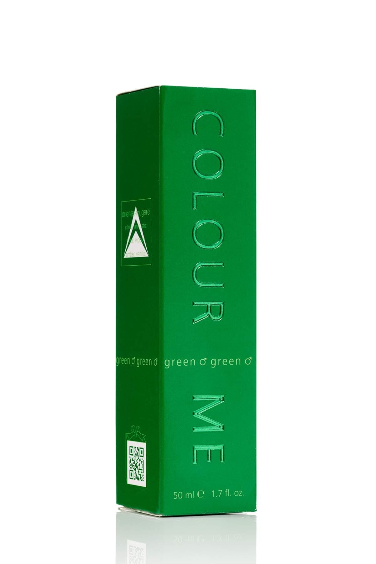 Colour Me | Green | Eau de Toilette | Fragrance Spray for Men | Oriental Fougere Scent | 1.7 oz