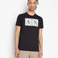 Armani Exchange Men's 8nztck T Shirt, Black, L UK