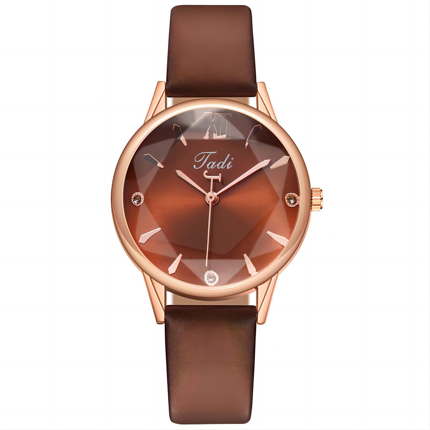 Ackssi Women's Analog Quartz Watch with PU Leather Strap ACK-W-S-023-03