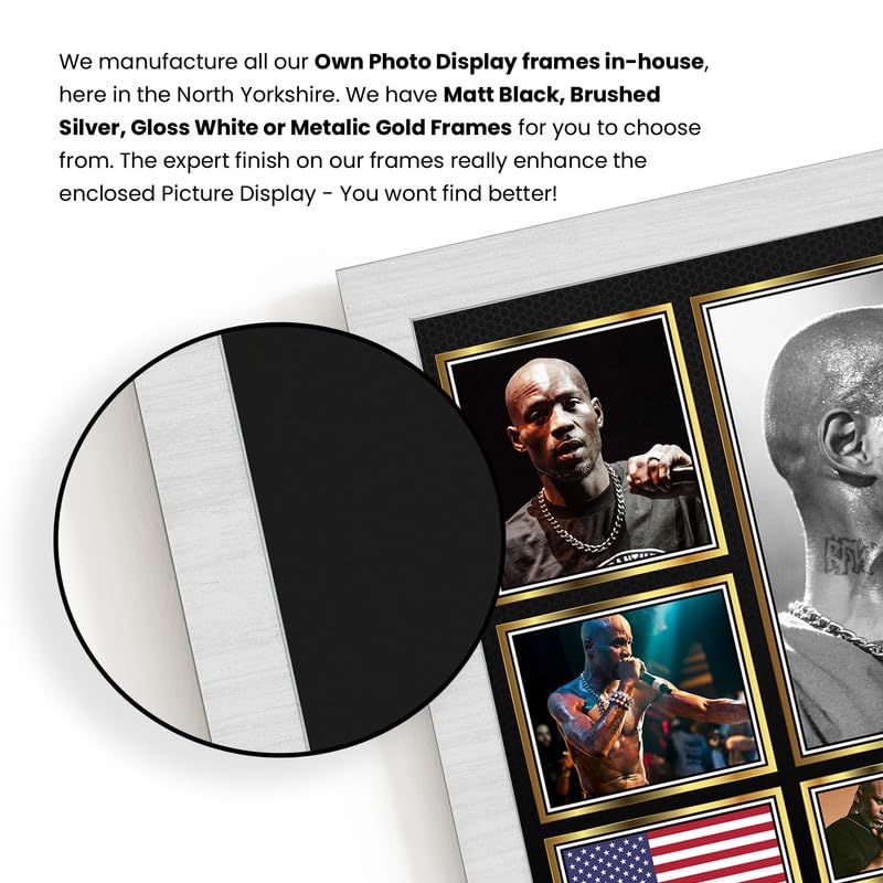 DMX Signed Autograph Photograph Display - Perfect for Hip Hop Fans, A0 GIGANTIC Poster (1200x840mm) - Limited Edition Autograph Fan Gift – Collectible Memorabilia Merchandise