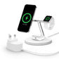 Belkin BoostCharge PRO 3-in-1 Wireless Charger with MagSafe for iPhone 15, iPhone 14, 13 and 12 + Apple Watch + AirPods (Magnetically Charges Models up to 15W)