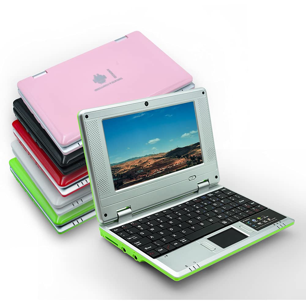 Tablets & Computers Portable Laptop Computer, 7 Inch Mini Computer Powered by Android 5.1 OS, Quad Core,8gb ROM, HDMI, WiFi- Green, 4-10.99 inches, 7VS500