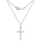 Tuscany Silver Women's Sterling Silver Cross Pendant on Chain Necklace of 46 cm/18 Inch