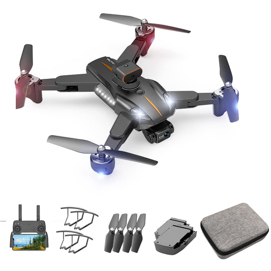 Drone with Dual Camera, 1080P Drone with Live Transmission for Kids/Adults Beginner, FPV Quadcopter with 40 Mins Flight Time, 2 Batteries | Obstacle Avoidance | One Key Start/Land (Black KD1)