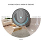 JTLB Robot Vacuum Cleaner Household Smart Sweeping Robot Automatic Cleaner Intelligent Vacuum Cleaner for Hard Floor Tile Pet Hair and Carpets (Black)