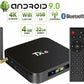 Smart TV Box, Android 10.0 TV Box TX6 Android TV Box 4GB DDR3 32GB EMMC Dual Wifi 2.4G Quad Core 3D 4K Ultra HD H.265 USB3.0