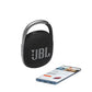 JBL Clip 4: Portable Speaker with Bluetooth, Built-in Battery, Waterproof and Dustproof Feature - Black (JBLCLIP4BLKAM)