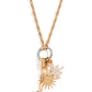 Elizabeth Cole Women's Roxanne Necklace, Golden Glow, One Size