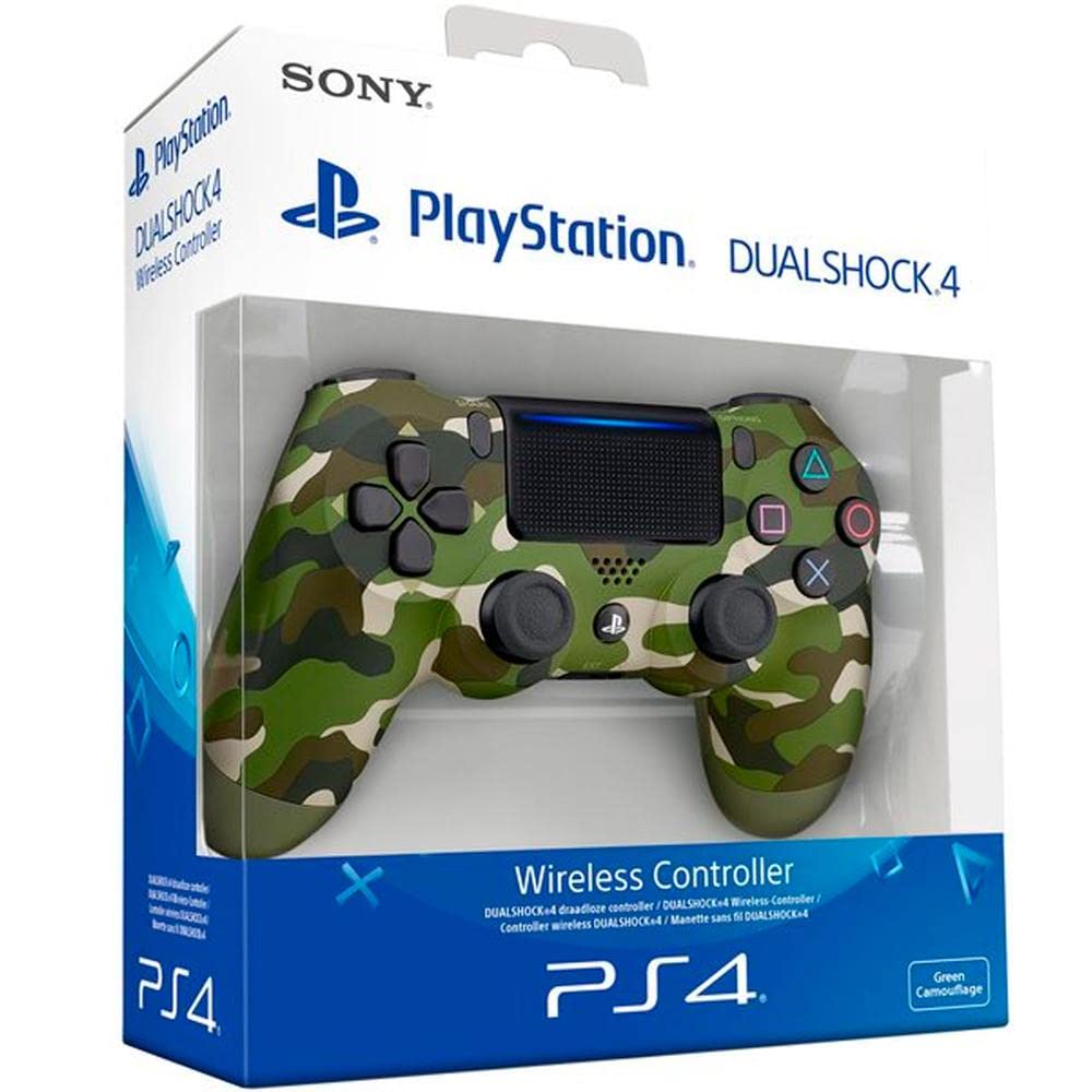 DualShock 4 Wireless Controller for PlayStation 4 - Green Camouflage